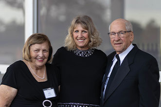 Judy and Tom Diederich with daughter Virginia. Links to their story