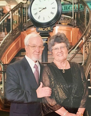 Helen Hornbake and her husband Lawrence