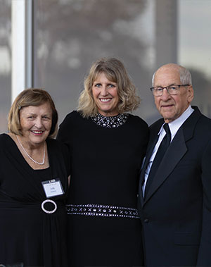 Judy and Tom Diederich with daughter Virginia
